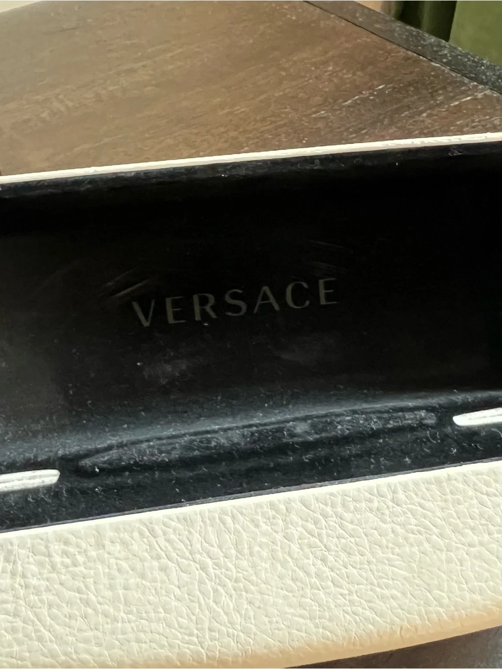 Versace Mod 2048 Vintage Oversized Designer Shield Sunglasses Made In Italy